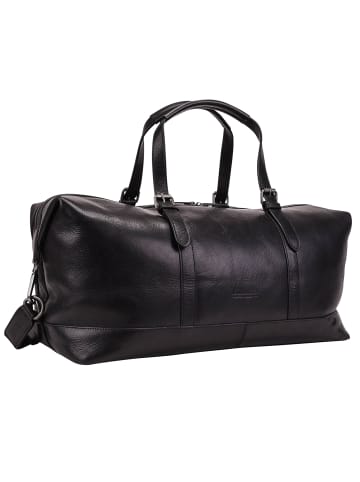 Leonhard Heyden Roma Reisetasche Leder 57 cm in schwarz