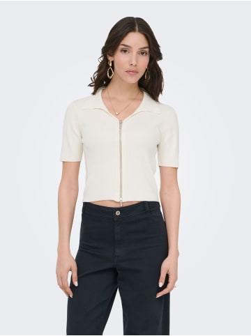 JDY Strickjacke in Cloud Dancer