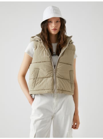 KOTON Weste Anorak in Beige