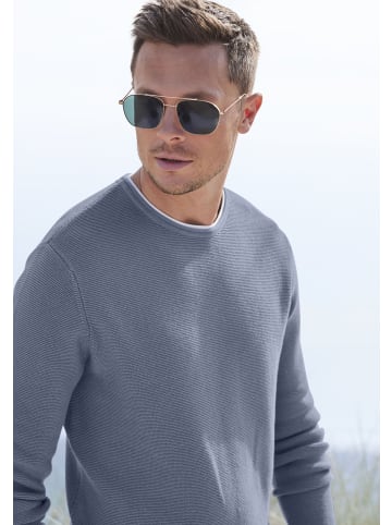 AUTHENTIC LE JOGGER Strickpullover in blau