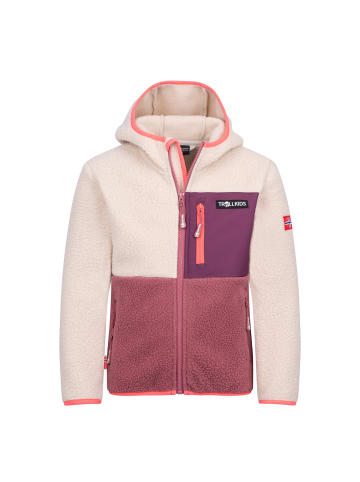Trollkids Fleecejacke Aurlandsfjord in frozen berry
