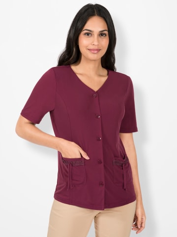WITT WEIDEN Shirtjacke in bordeaux
