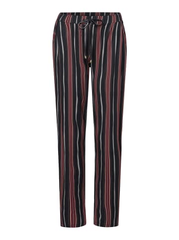 Hanro Pyjamahose Sleep & Lounge in marsala stripe