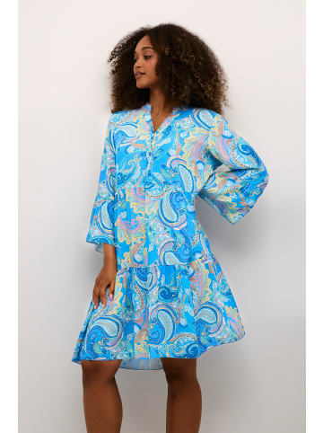 Cream Kleid CRGina A-shape in blue paisley