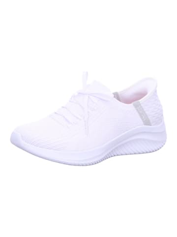 Skechers Sportlicher Slipper in weiß