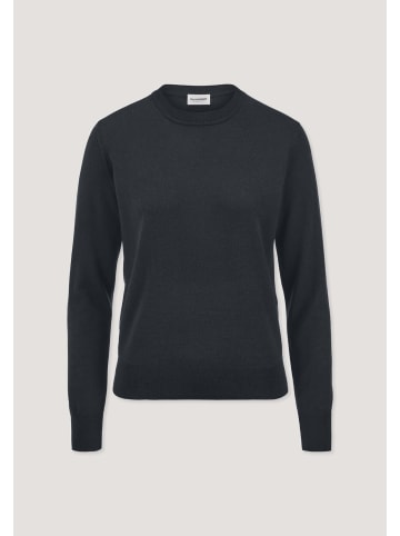 Hessnatur Hessnatur Pullover Regular aus reiner Bio-Merinowolle in marine