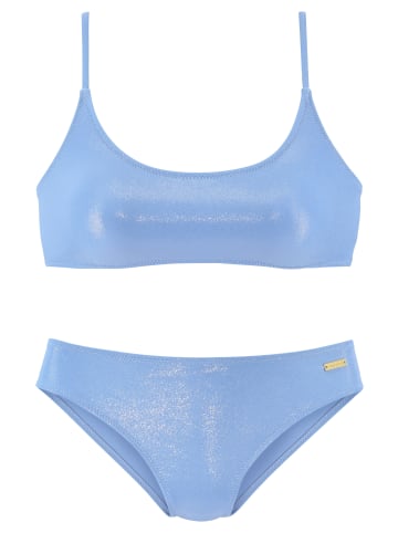 LASCANA Bustier-Bikini in hellblau