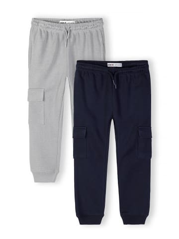Minoti 2-er Pack Jogginghose 29FLEECE281 in dunkelblau