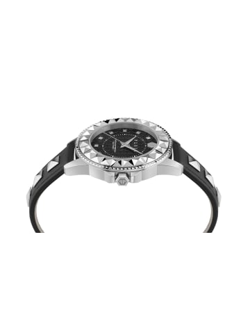 Philipp Plein Analoguhr für Damen in schwarz