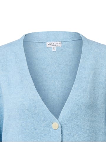 Marie Lund Strickjacke in hellblau - 0003