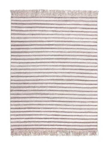 Kurzflor Teppich Nadine 210 in Natur Creme