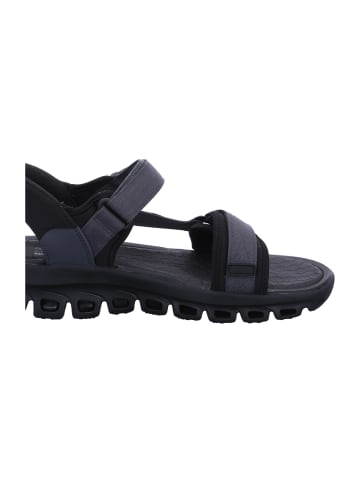 Skechers Sandale Glide Step Dovah in Schwarz