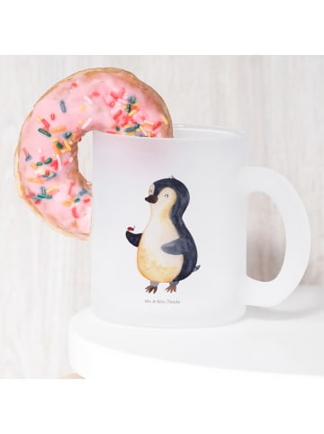 Mr. & Mrs. Panda Haferl Pinguin Marienkäfer ohne Spruch in Transparent