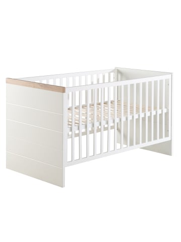 roba Kombi-Kinderbett Nele umbaubar 70 x 140 cm - Weiß