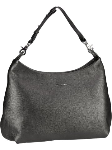 Mandarina Duck Beuteltasche Mellow Leather Lux Shoulder ZLT80 in Graphite