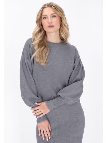 DreiMaster Women Sweater in grey melange