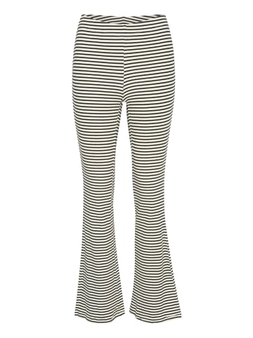 CULTURE Casual Hose CUtea Slim fit in Spring Gardenia/Black Stripe