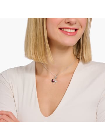 Thomas Sabo Charm-Anhänger Cocktail in silber, rot, weiß