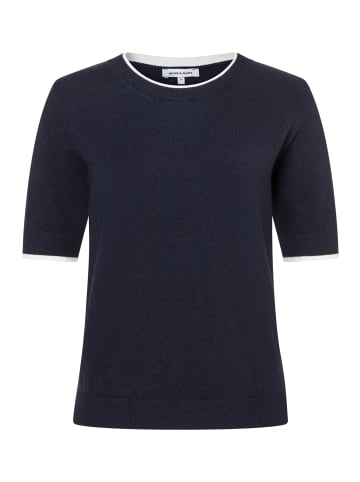 More & More sportiver Pullover, 1/2 Arm in marine