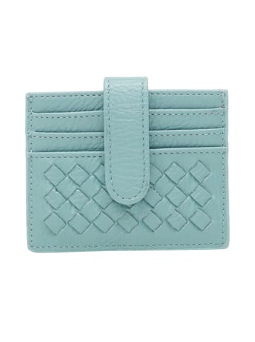 DreiMaster Klassik Wallet in Grau Blau