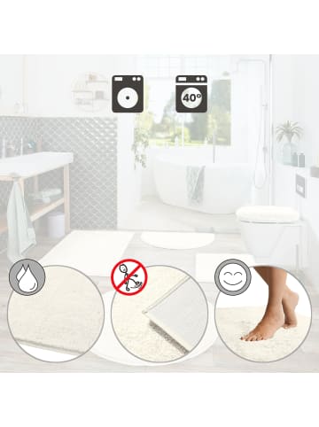 Erwin Müller Duschvorlage halbrund Ulm in natur