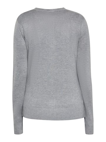 DreiMaster Klassik Women Cardigan in Grau Melange