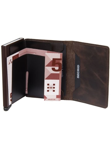 Secrid Geldbörse Slimwallet Vintage in Chocolate