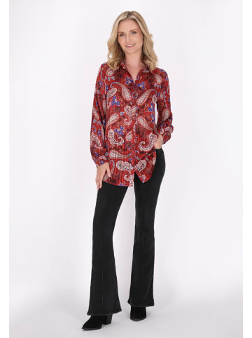 VIRITA Women Bluse in Rot Mehrfarbig