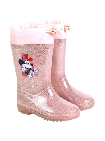 Disney Minnie Mouse Gummistiefel Disney Minnie Mouse mit Glitzer in Rosa