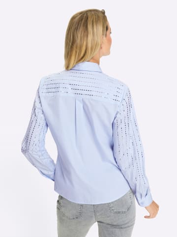 Heine Bluse in hellblau