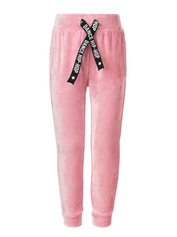 Gulliver Sweathose Casual Velours-Hosen in Pink