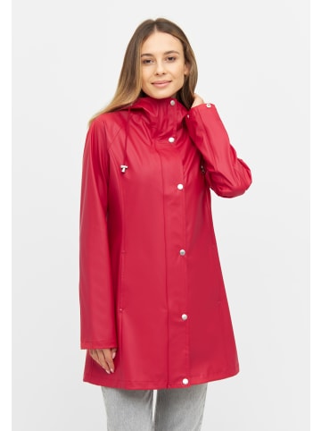 Ilse Jacobsen Mantel RAIN87 in deep red