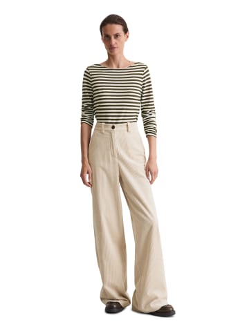 Marc O'Polo Ringel-Longsleeve regular in Dark Green