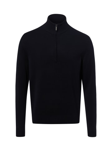 Nils Sundström Pullover in marine - 0002