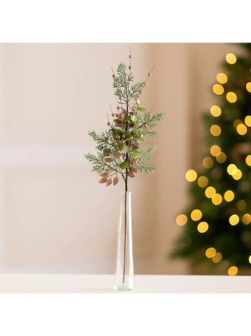 Atmosphera Créateur d'intérieur Dekozweig Weihnachtsschmuck in Mehrfarben, 75 cm