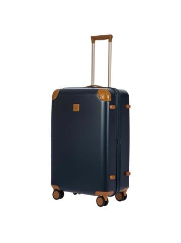 BRIC`s Amalfi - 4-Rollen-Trolley 70.5 cm (cream) in blau