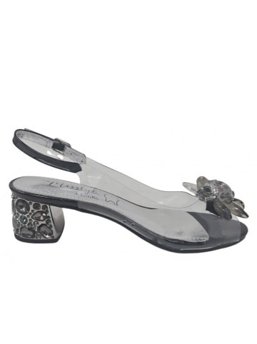 LAURA VITA Sling Sandalette   in Schwarz