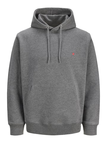 Jack & Jones Kapuzenpullover in Grey Melange