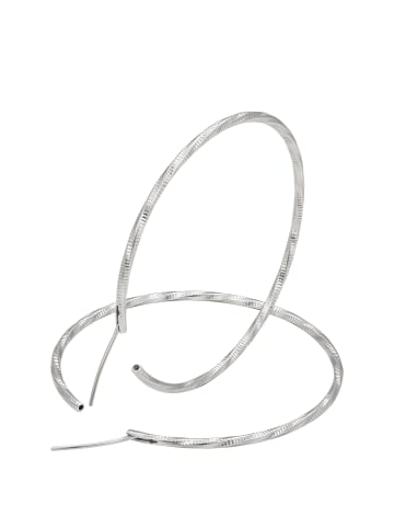 faina Women Hoop Earrings in Silver