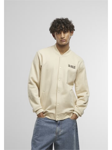 Mister Tee College Jacket in sand