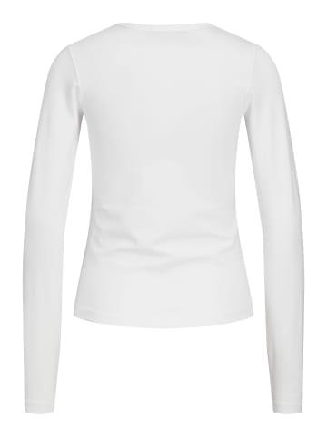 JJXX Langarm-T-Shirt in Bright White