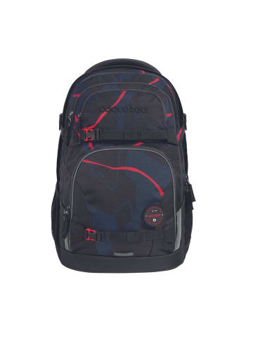 Coocazoo Schulrucksack PORTER Lava in schwarz