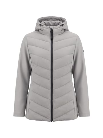 Ulla Popken Funktionsjacke in mittelgrau
