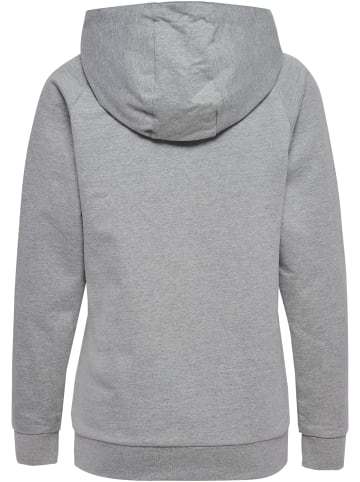 Hummel Hummel Cotton Kapuzenpullover Hmlgo Multisport Damen Atmungsaktiv in GREY MELANGE