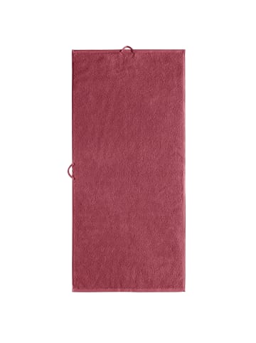 Erwin Müller Frottier Duschtuch Baden-Baden in bordeaux