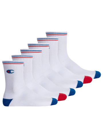 Champion Socken 6er Pack in Weiß