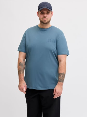 JACK & JONES PLUS T-shirt in Blue Mirage 1