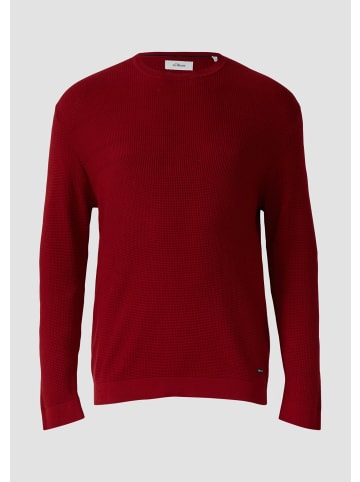 s.Oliver Strickpullover in 3626_rot