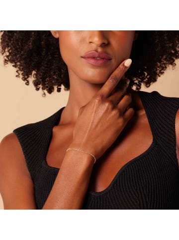 Lucardi 585 Gold Armband  Rund