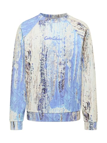 Carlo Colucci Sweatshirt Fauster in Weiß